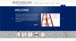 Desktop Screenshot of michiganladder.com